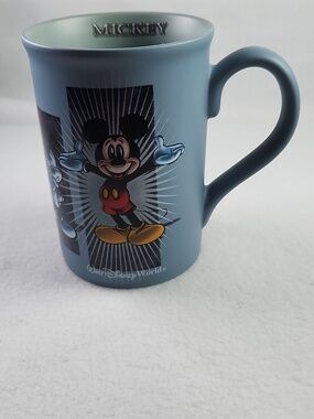 Disney Blue Ceramic Coffee Collectible Mug Base